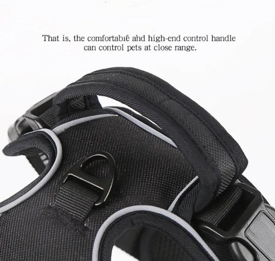 Reflective No-Pull Pet Harness Vest – Adjustable Breathable Dog Harness
