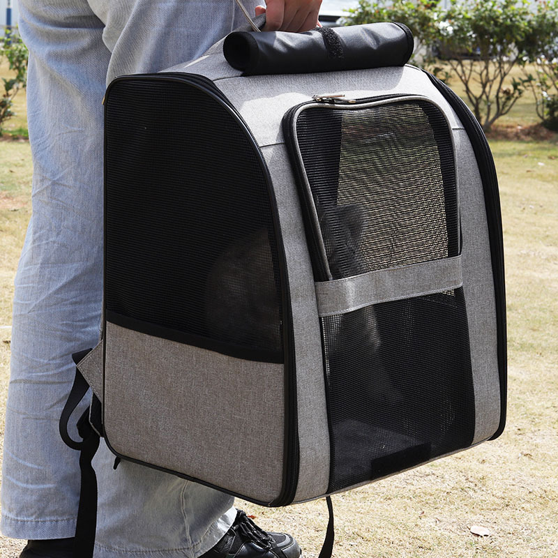 Premium Waterproof Pet Carrier Backpack for Dogs & Cats