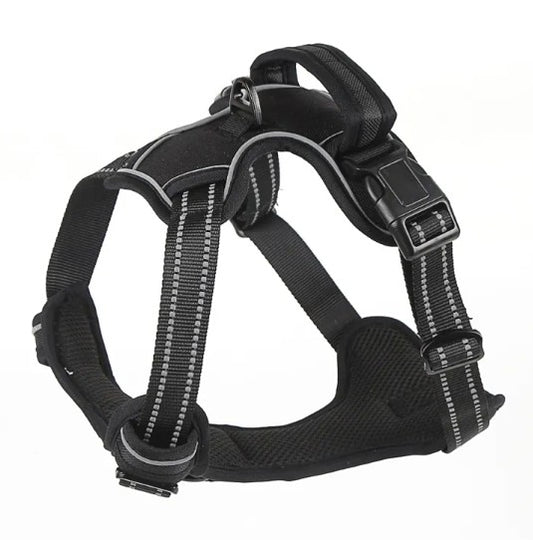 Reflective No-Pull Pet Harness Vest – Adjustable Breathable Dog Harness