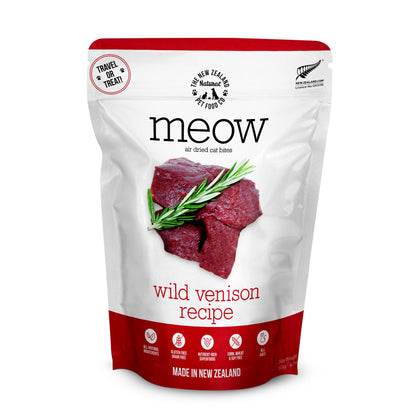 MEOW Wild Venison Air Dried Cat Food – 3.5 oz