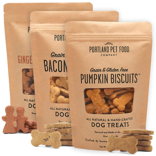 Portland Pet Food Company Grain-Free Dog Treat Variety Pack