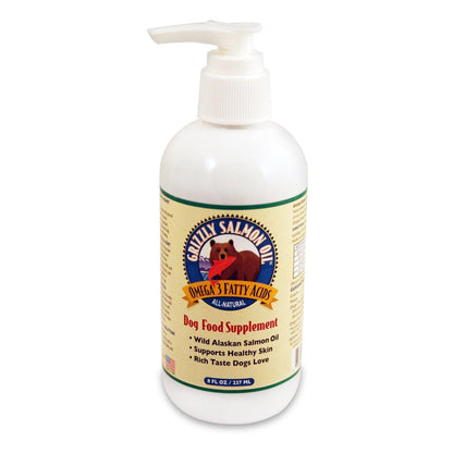 GRIZZLY PET-Salmon Oil For Dogs 8 oz.Pump SINGLE